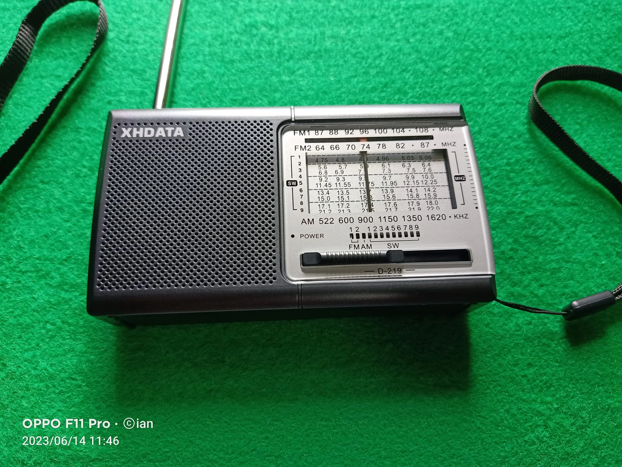 XHDATA D-219 Portable FM / AM / SW Radio – High Sensitivity Shortwave Receiver (Gray Colour) - Image 40