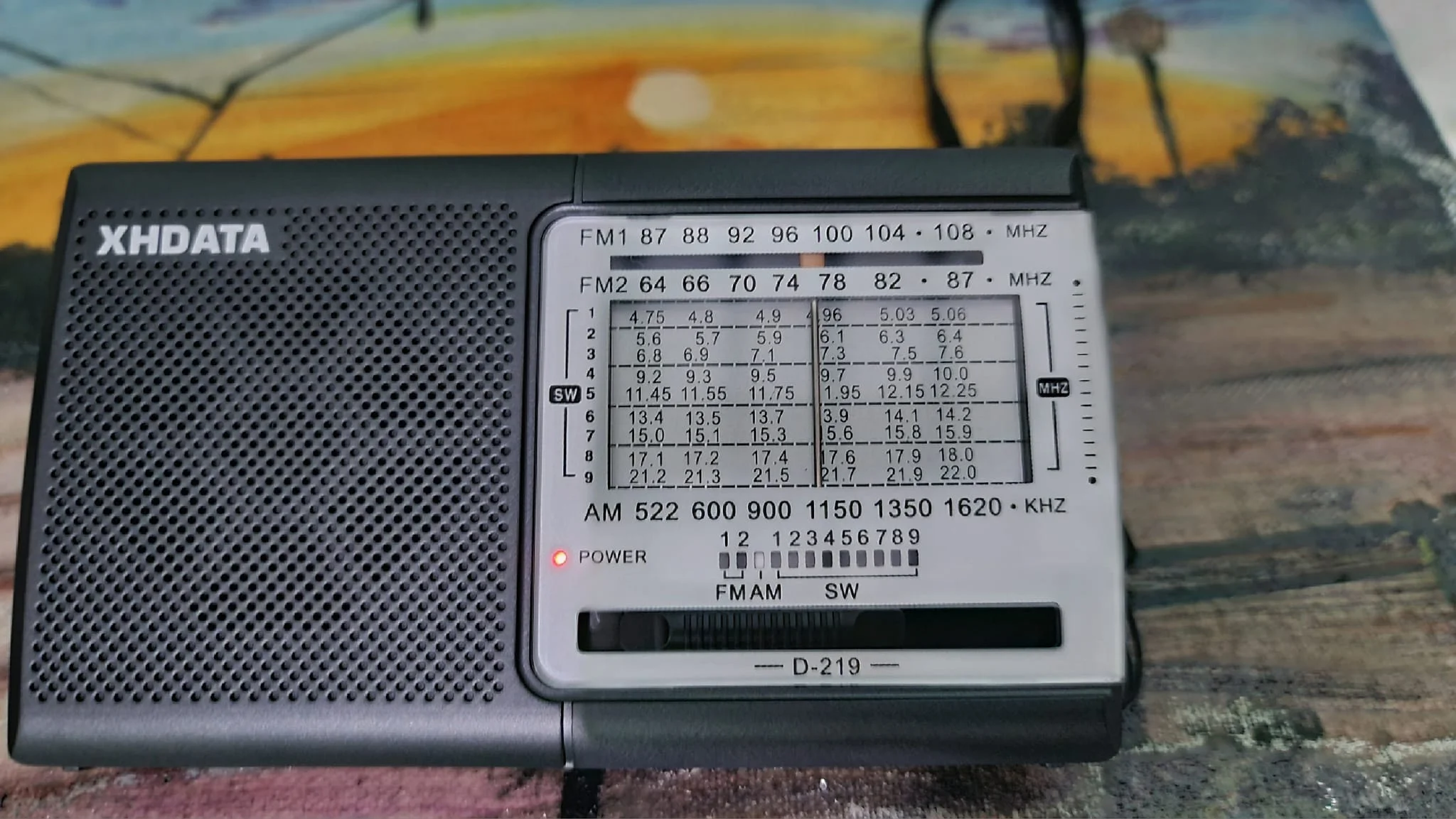 XHDATA D-219 Portable FM / AM / SW Radio – High Sensitivity Shortwave Receiver (Gray Colour) - Image 43