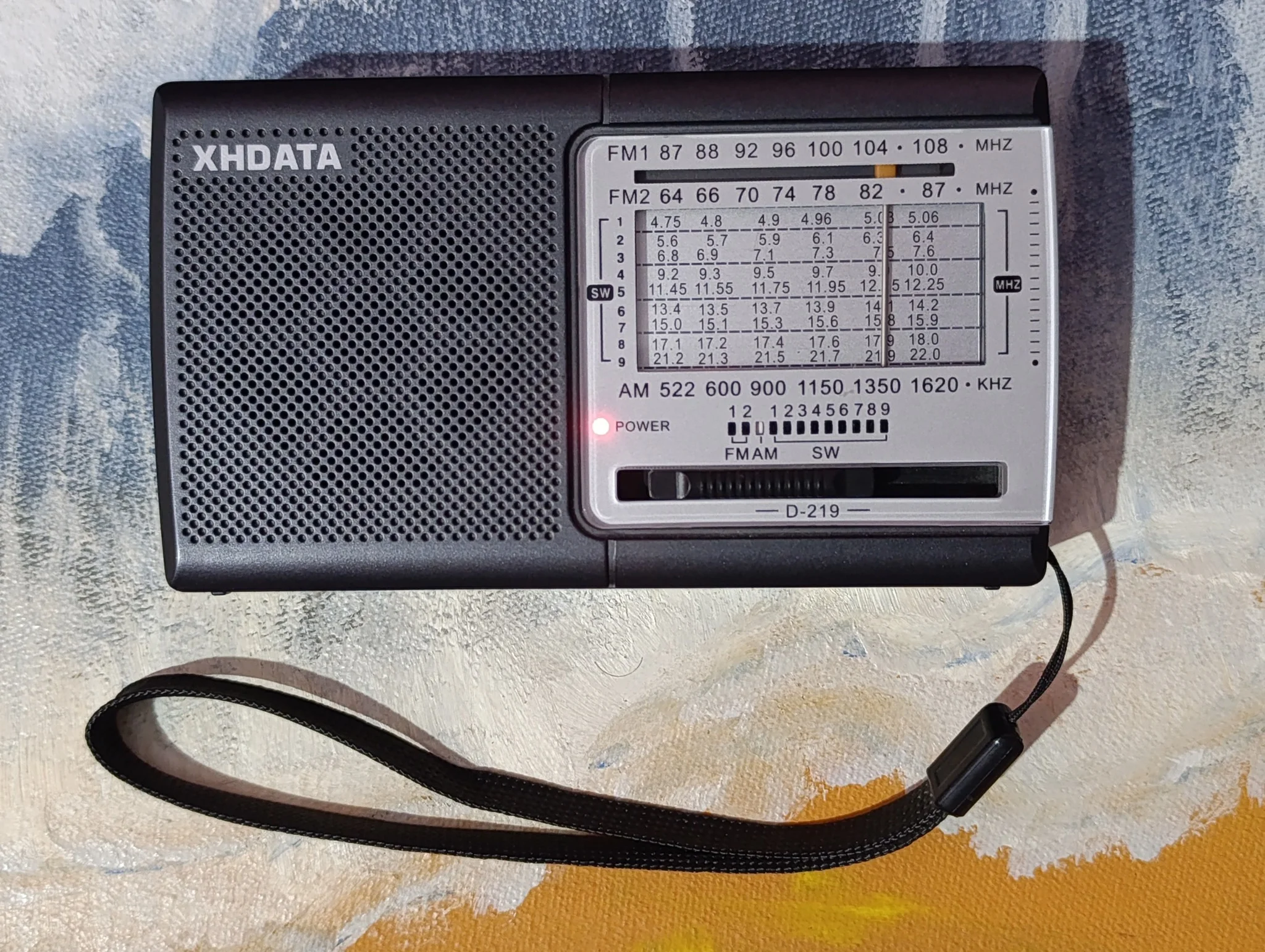 XHDATA D-219 Portable FM / AM / SW Radio – High Sensitivity Shortwave Receiver (Gray Colour) - Image 38