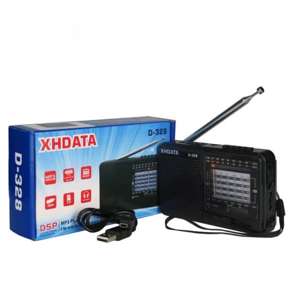 XHDATA D-328 Portable Radio | AM FM SW 12 Band DSP - Rechargeable Radio | MP3 Player, Bluetooth & Memory Card Supported - Image 36