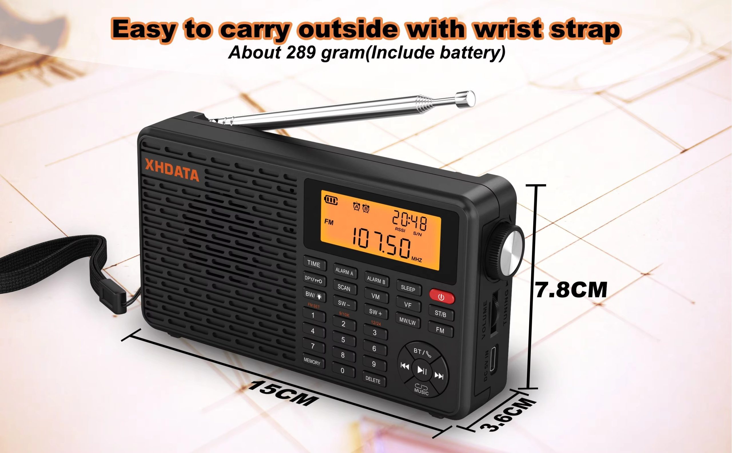 XHDATA D109 Radio _ Xhdata Radio Bangladesh and Radio Shop BD (047)