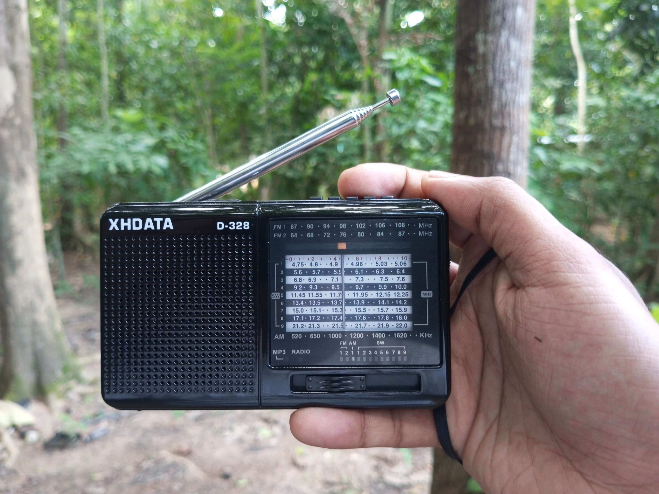 XHDATA D-328 Portable Radio | AM FM SW 12 Band DSP - Rechargeable Radio | MP3 Player & Memory Card Supported - Image 14