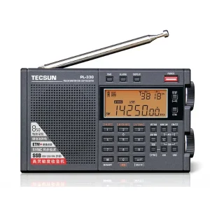 Tecsun PL-330 Portable Digital Radio – FM/AM/LW/SW/SSB - ETM+ supports